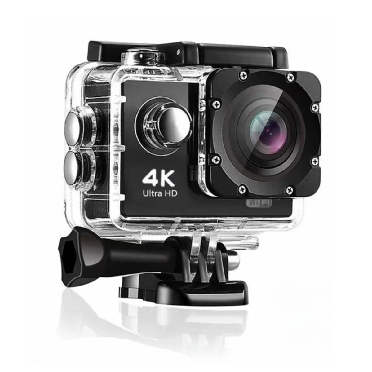 GENERICO - Cámara Video Deportiva 4K Ultra HD Wifi acuática