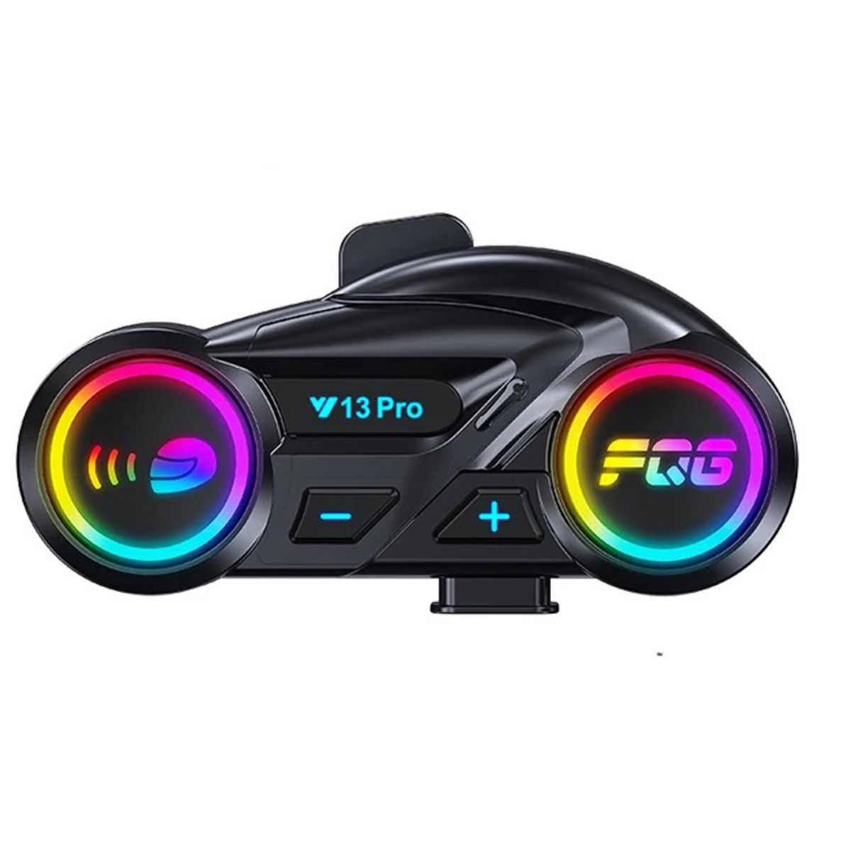 GENERICO - Audífonos Bluetooth De Moto Luces RGB Negro