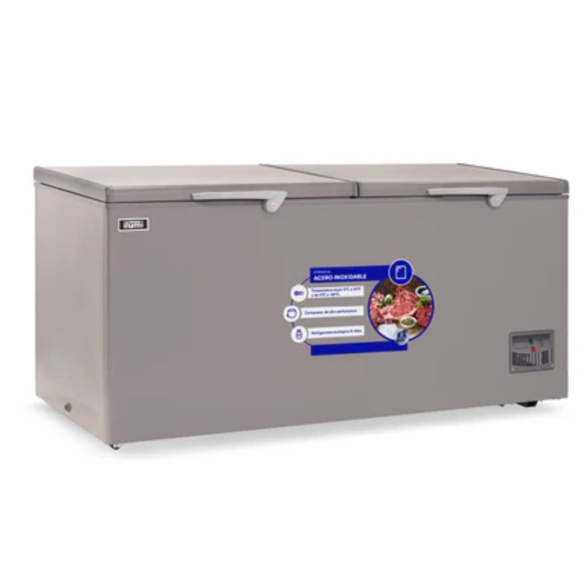 ILUMI - CONGELADORA ILUMI 800LT COLOR GRIS MOD TFI-8002DG
