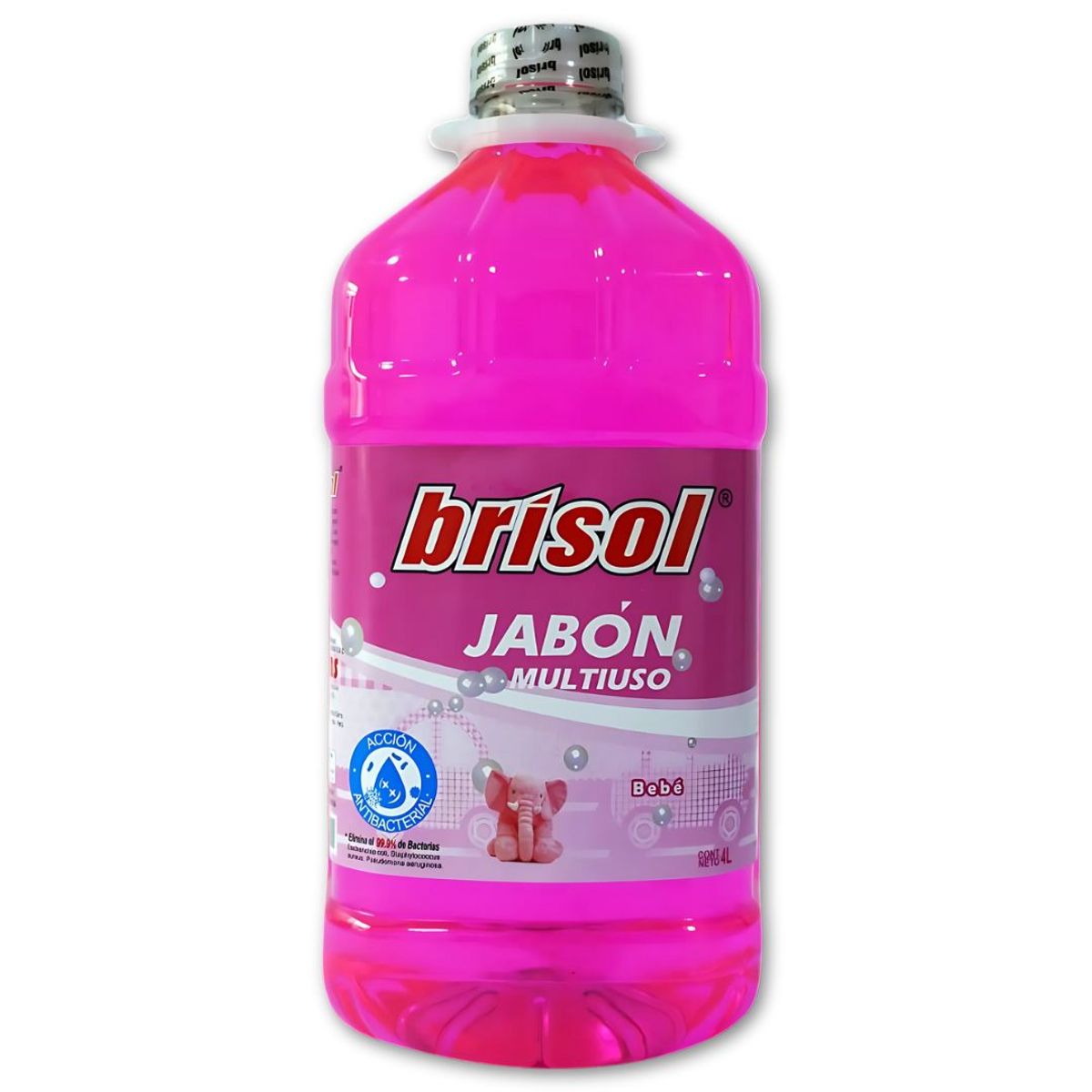 GENERICO - Jabón Líquido Antibacterial Aroma Bebé 4L Brisol