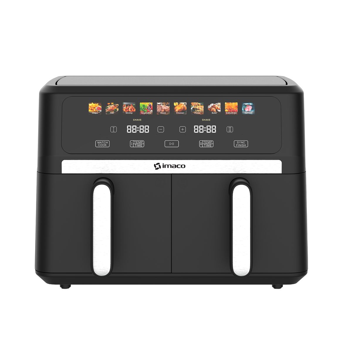 IMACO - Freidora de aire 9 litros doble digital XXL AF1790D Imaco