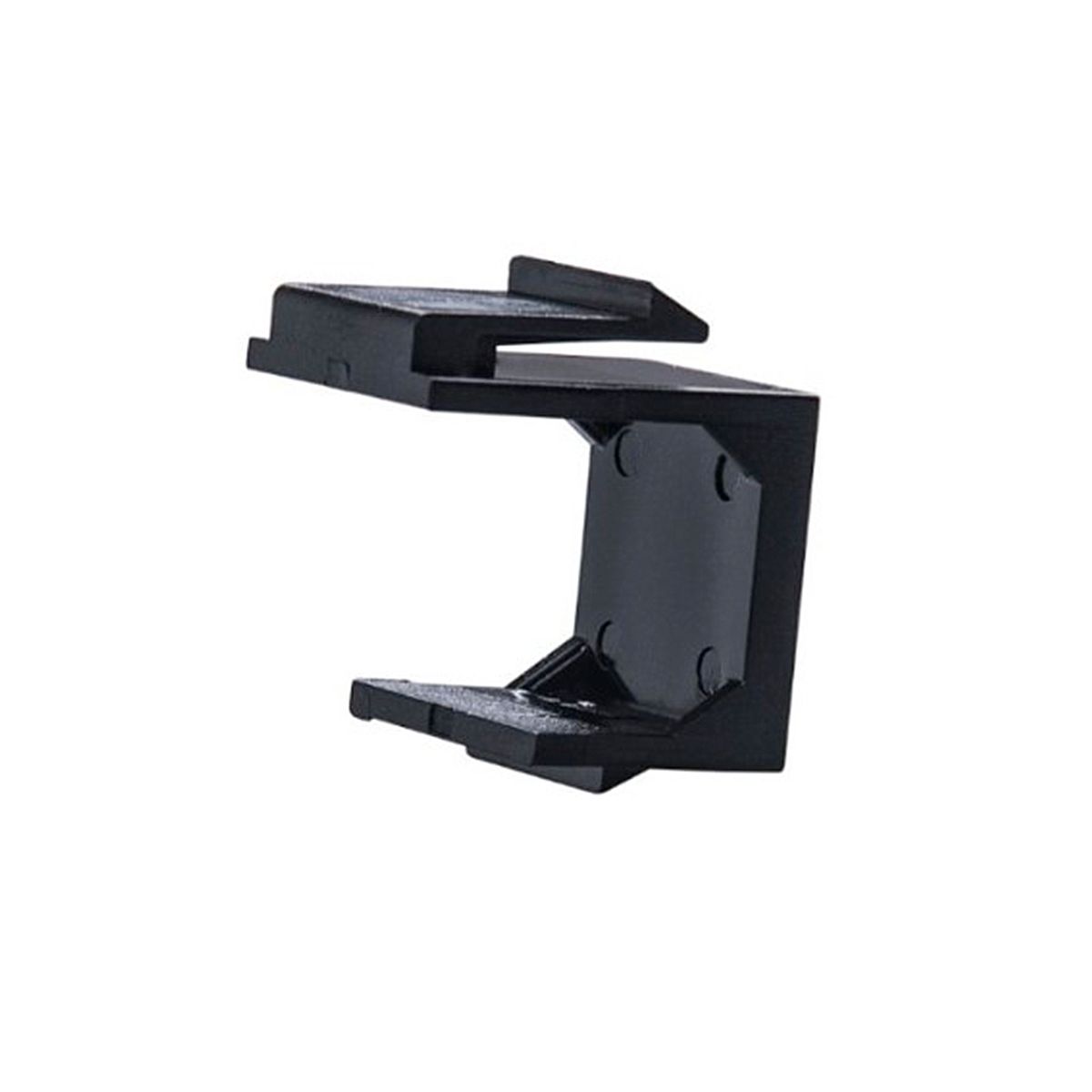 DIXON - TAPA DE ESPACIO SIN USO DIXON PARA PLACA FRONTAL DE PARED SIMPLE Y EJECUTIVA COLOR NEGRO - P-N MU5-B-BK