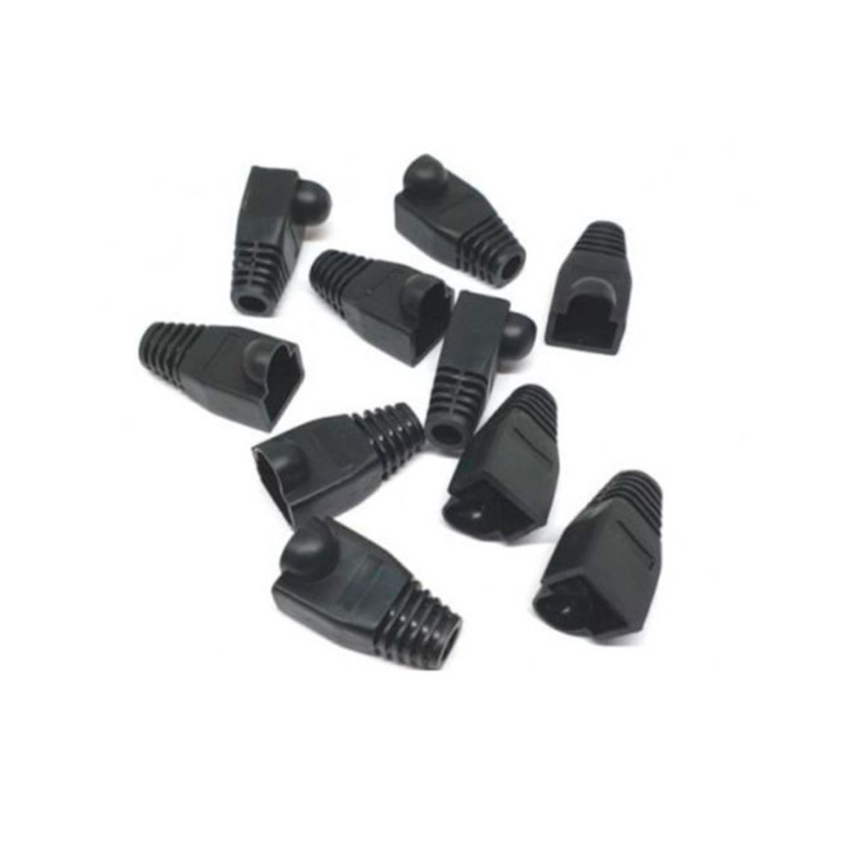 DIXON - CAPUCHA CERRADA PARA RJ-45 DIXON 100 UNIDADES NEGRO PN SR-V11-BKB-CN