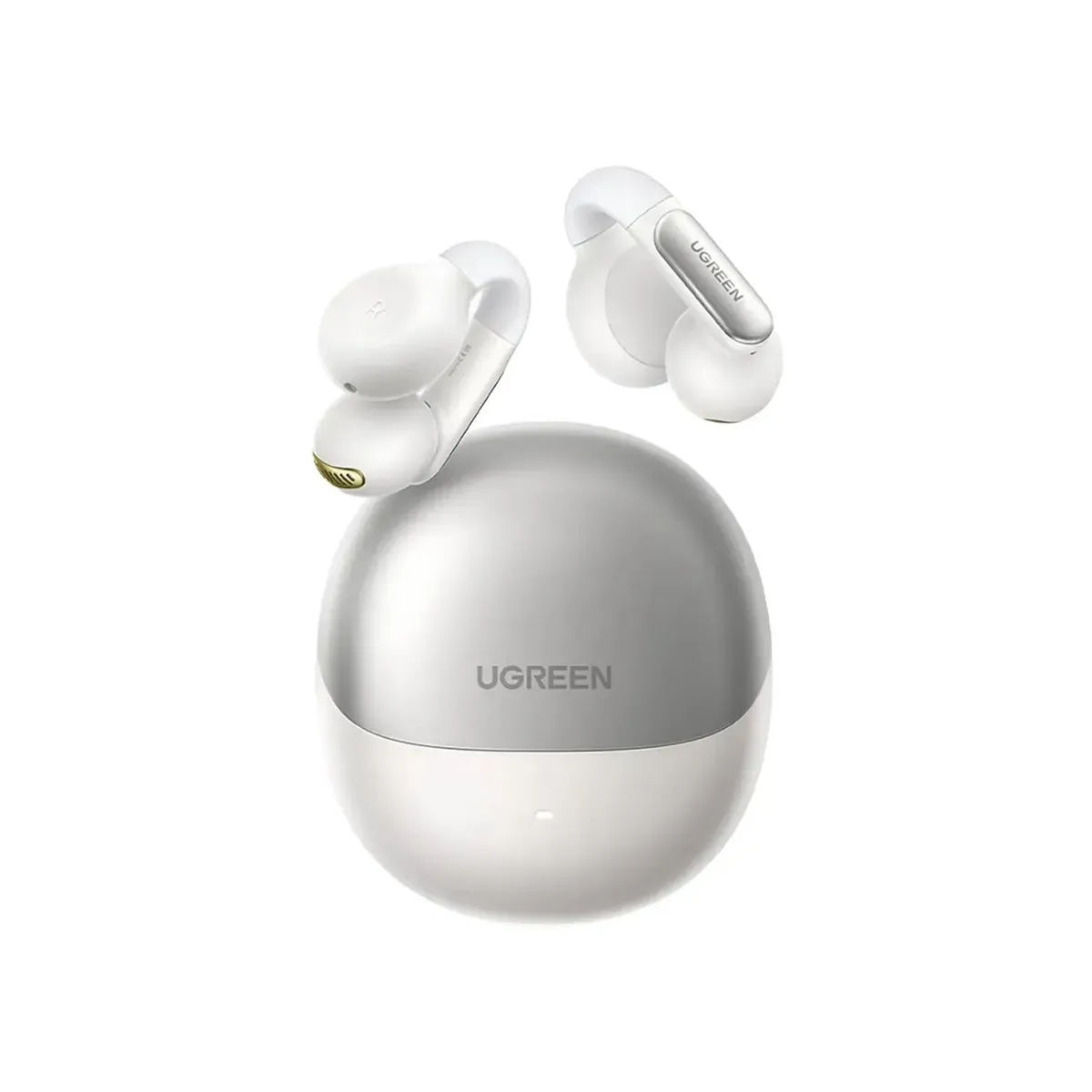 UGREEN - Audífonos Blanco HiTune S5 Bluetooth 5.4 Open Ear IPX5 24 Horas