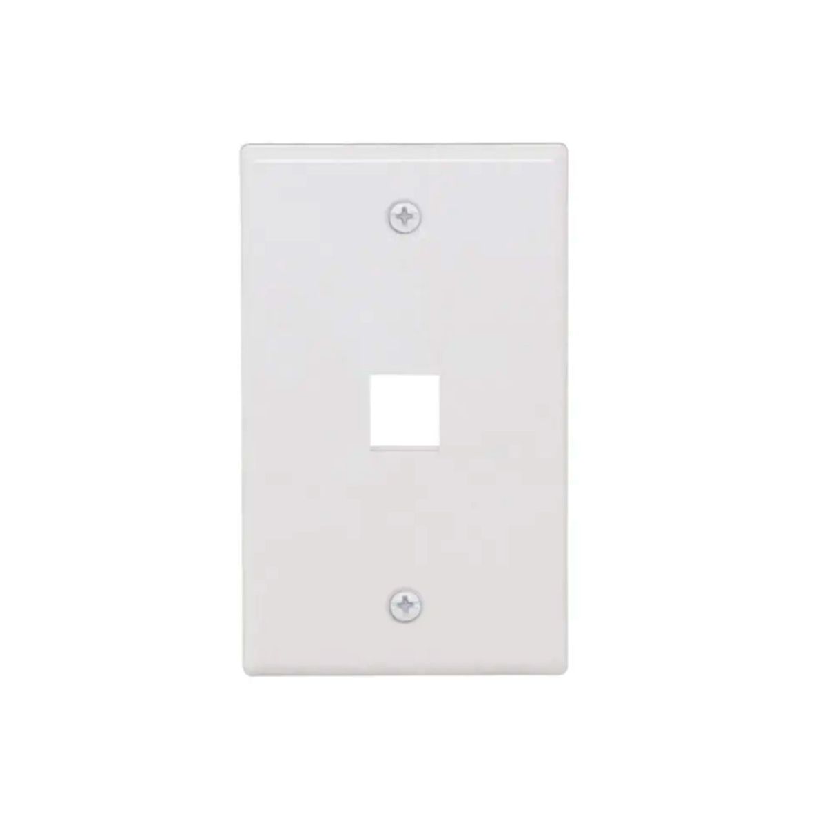 DIXON - PLACA FRONTAL DE PARED DIXON 1PUERTO COLOR BLANCO PN JE3001WH