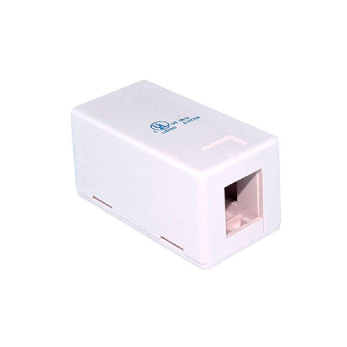 DIXON - ROSETA ADOSABLE DIXON 1 PUERTO COLOR BLANCO - P-N JE301-WH