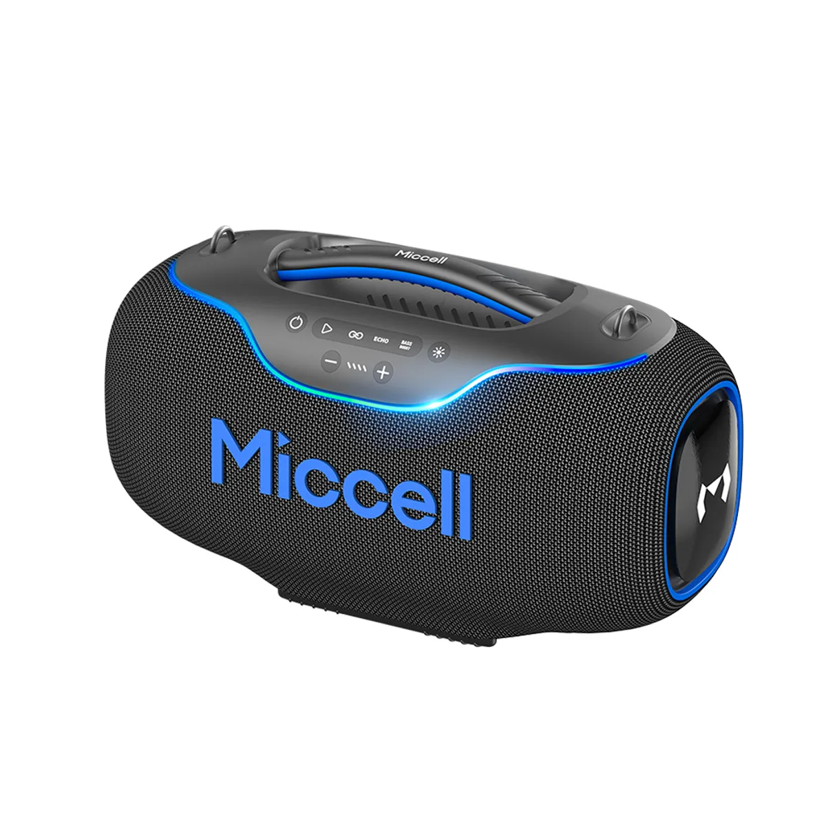 MICCELL - Miccell Parlante Bluetooth Portátil 350W con Micrófono Integrado