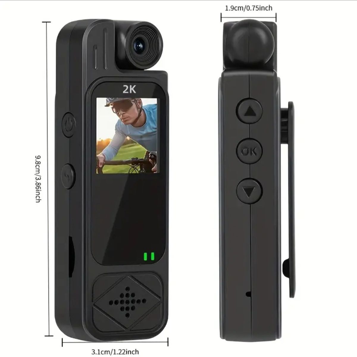 GENERICO - MINI CAMARA DEPORTIVA GRABADORA DE VIDEO DIGITAL