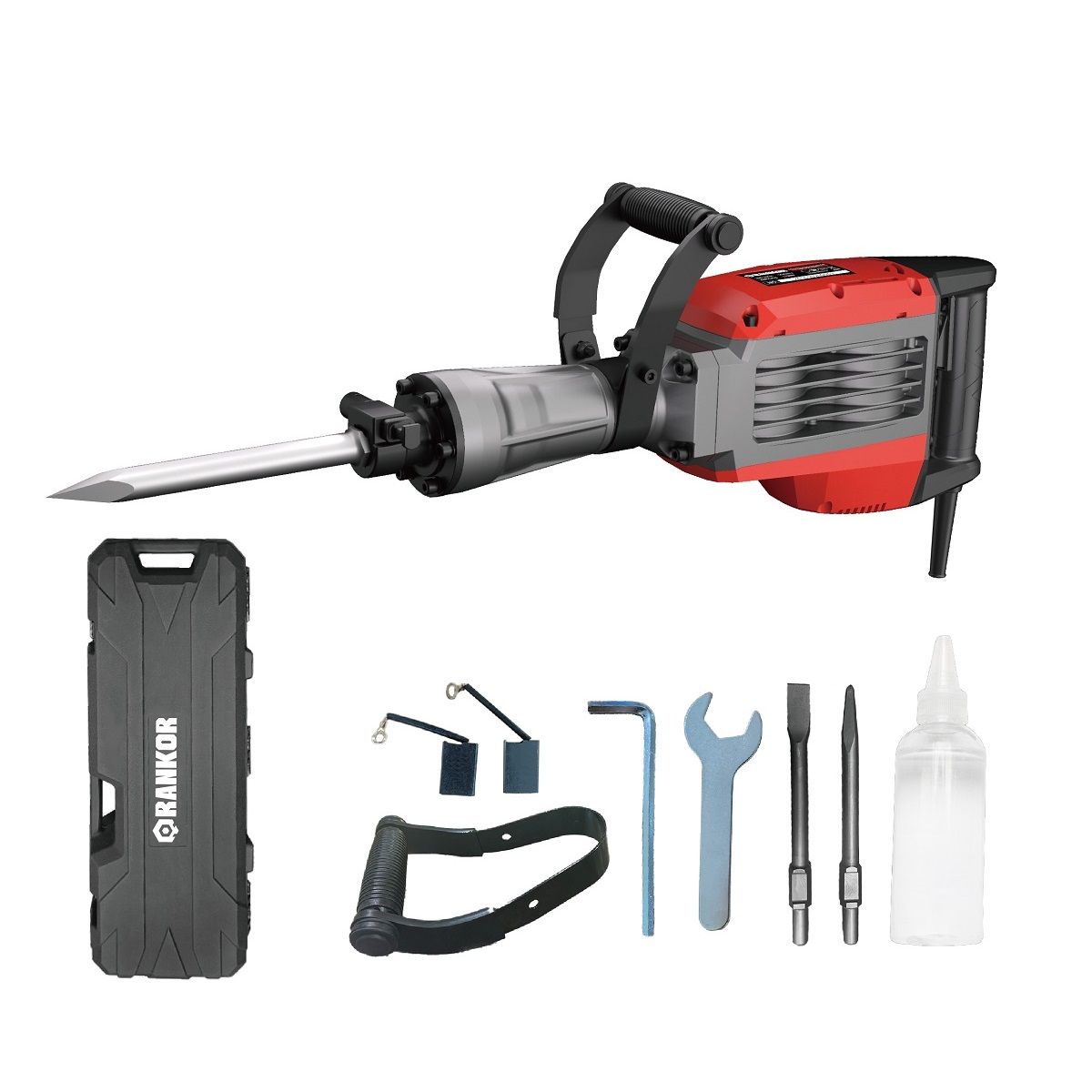 RANKOR - Martillo Demoledor 55J RANKOR 1700W Hexagonal
