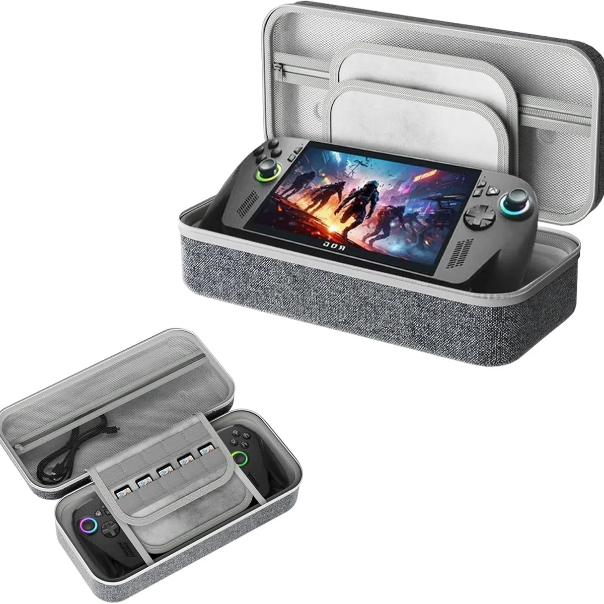 GENERICO - MICA+ Estuche Case Viaje Rígido Asus XBOX  ROG Ally y X