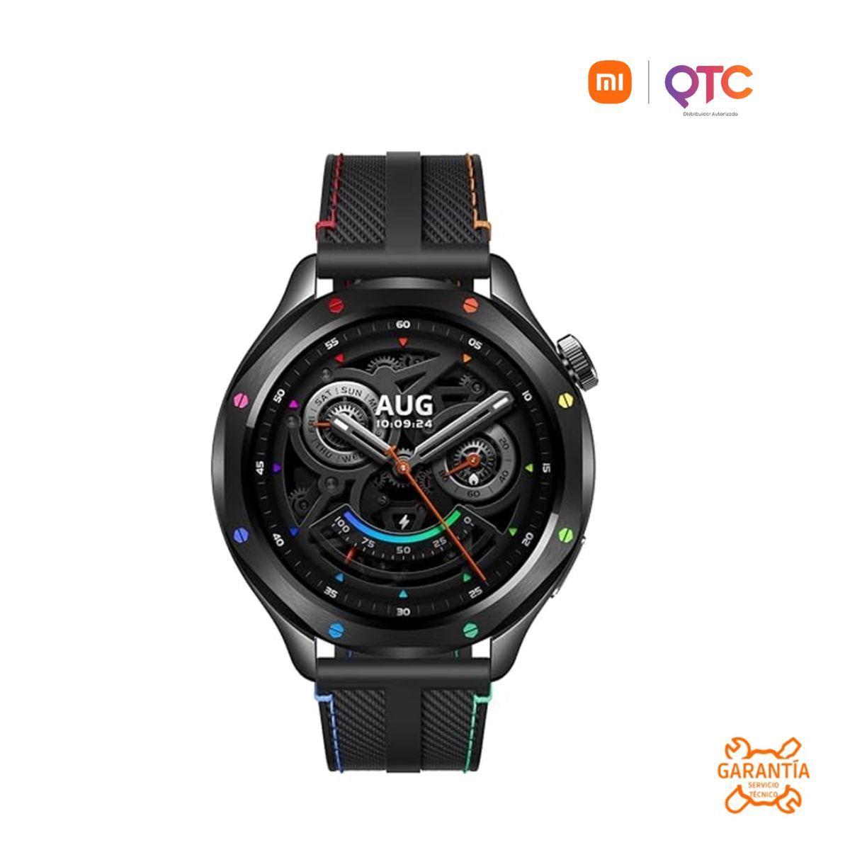 XIAOMI - Smartwatch Xiaomi Watch S4 Rainbow AMOLED 1.43 GPS Bluetooth Resistencia 5ATM