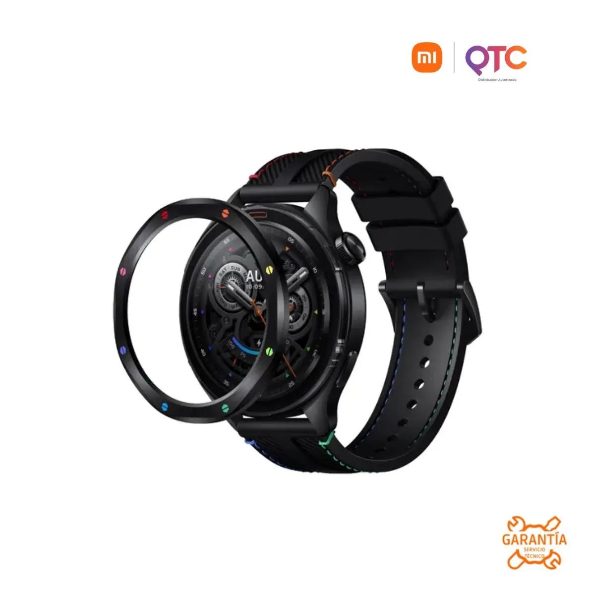 XIAOMI - Smartwatch Xiaomi Watch S4 Rainbow AMOLED 1.43 GPS Bluetooth Resistencia 5ATM