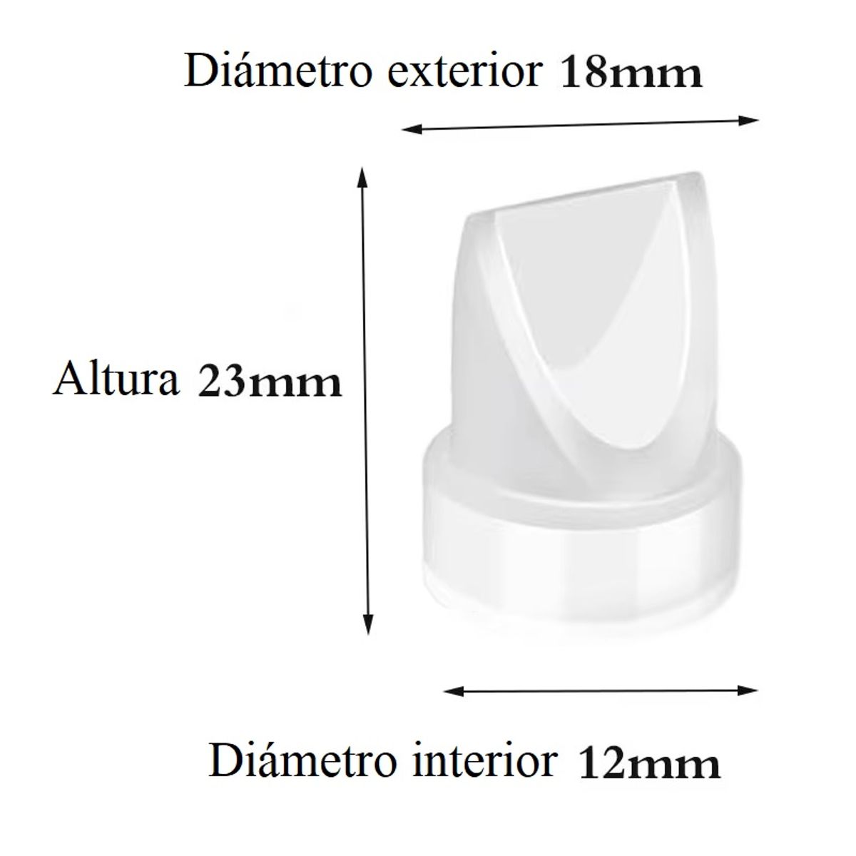 GENERICO - Válvula Pico De Pato Silicona Para S22 My-373 My-376