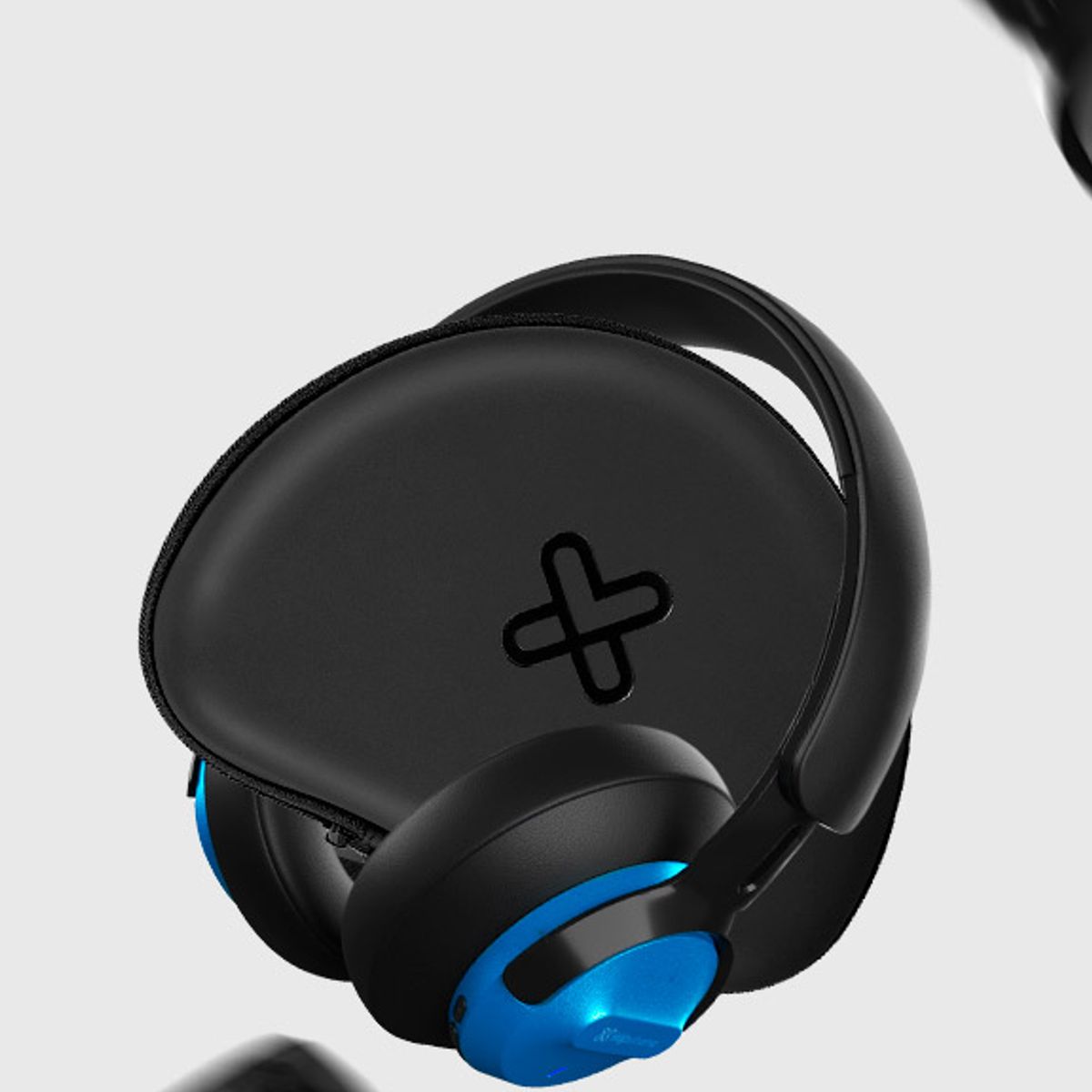 KLIP XTREME - AUDIFINO BLUETOOTH HI-FI CON CANCELACION DE RUIDO NEGRO AZUL KLIPXTREME KNH-750BL
