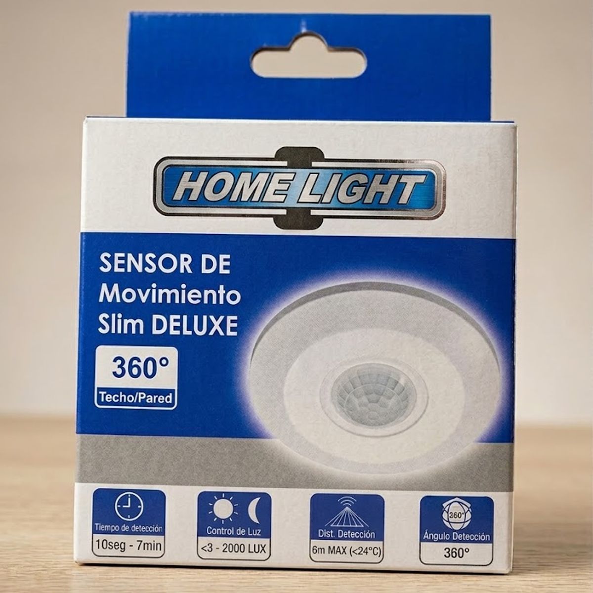 HOME LIGHT - Sensor de Movimiento 360 Blanco Home Light