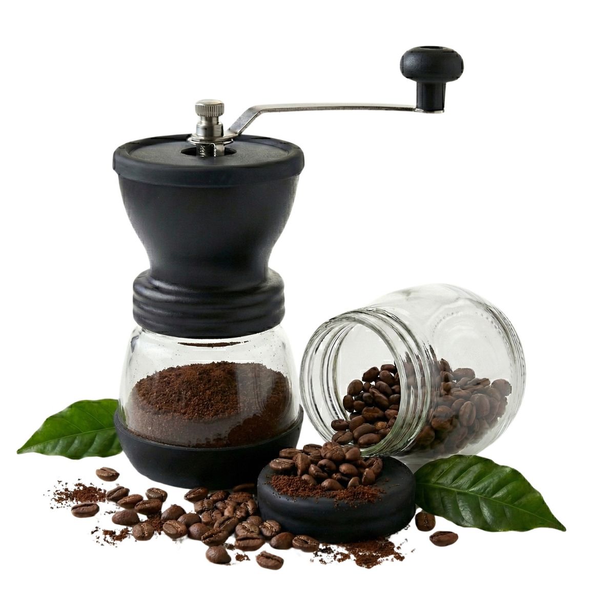 PENTHA - Molinillo Vintage De Café Con Recipiente Doble