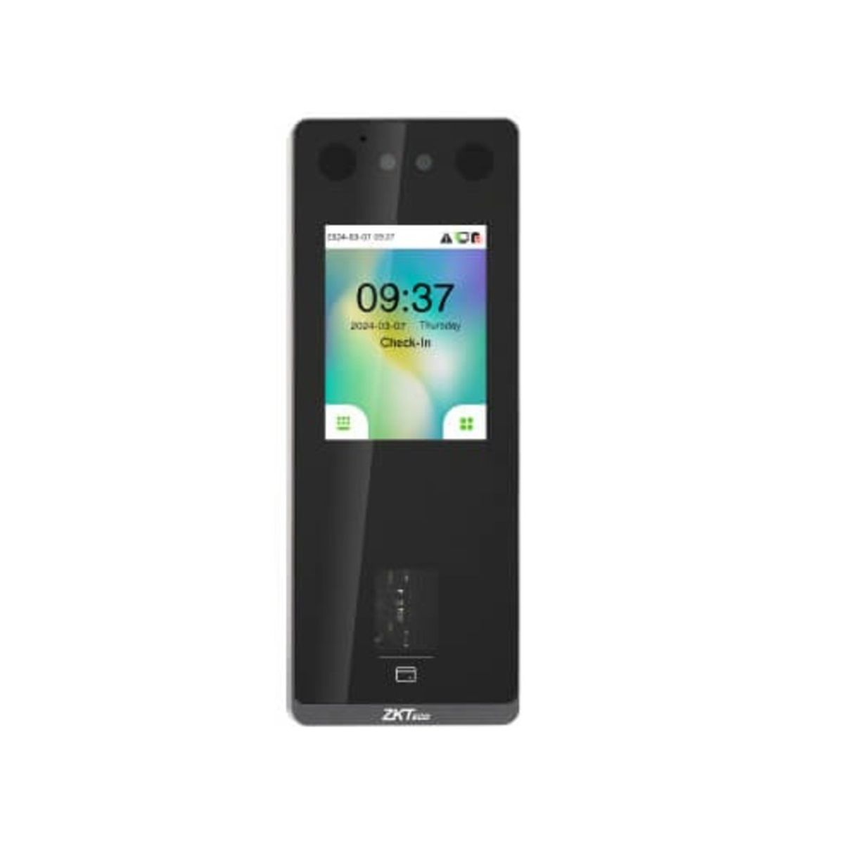 Control de Acceso y Asistencia ZKTeco SenseFace-3A, Rostro Huella y Tarjeta, Negro, marca ZKTECO - Foto Principal