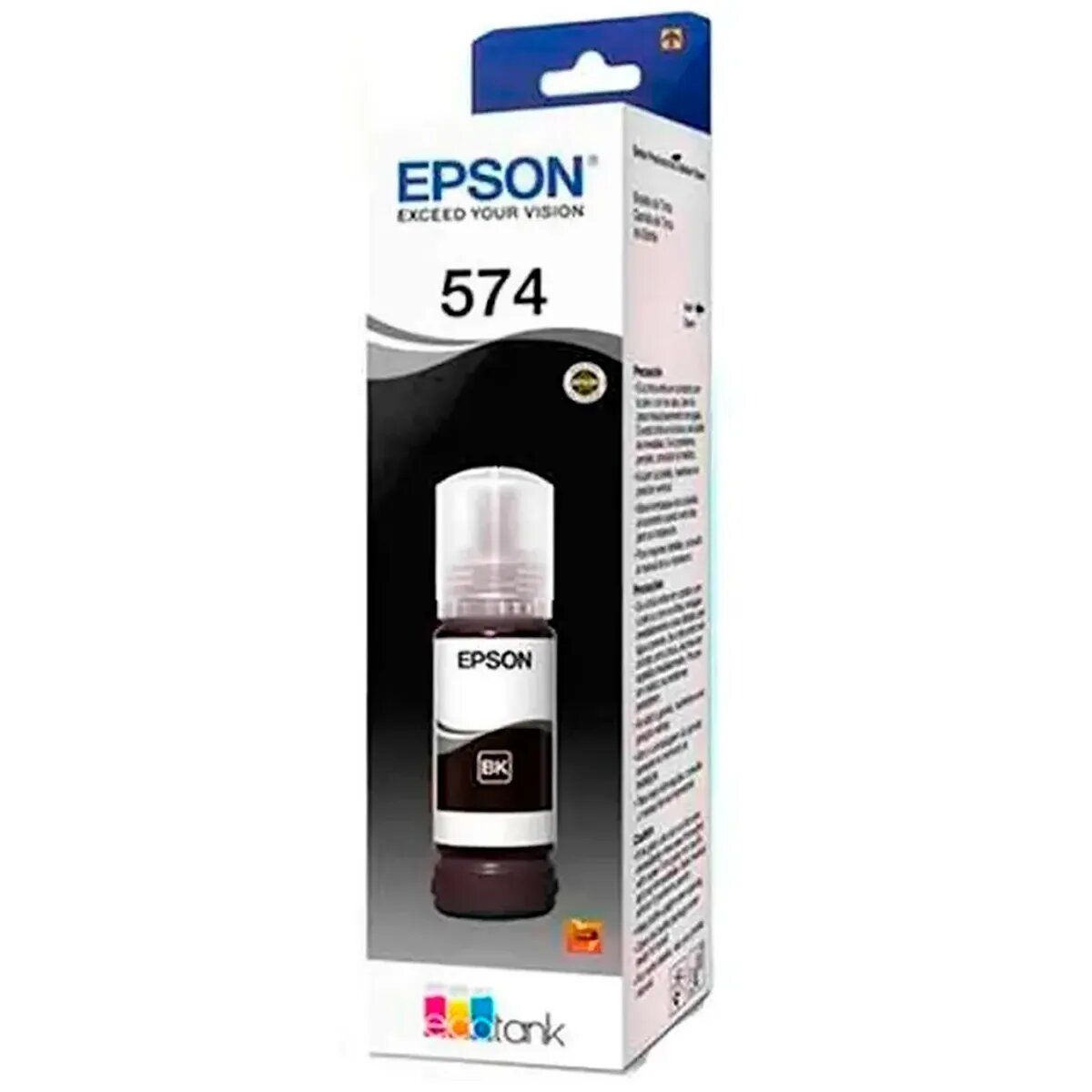 EPSON - TINTA EPSON T574120 BLACK P L8050 L18050
