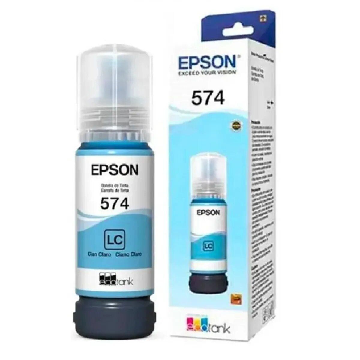 EPSON - TINTA EPSON T574520 CYAN LITH P L8050 L18050