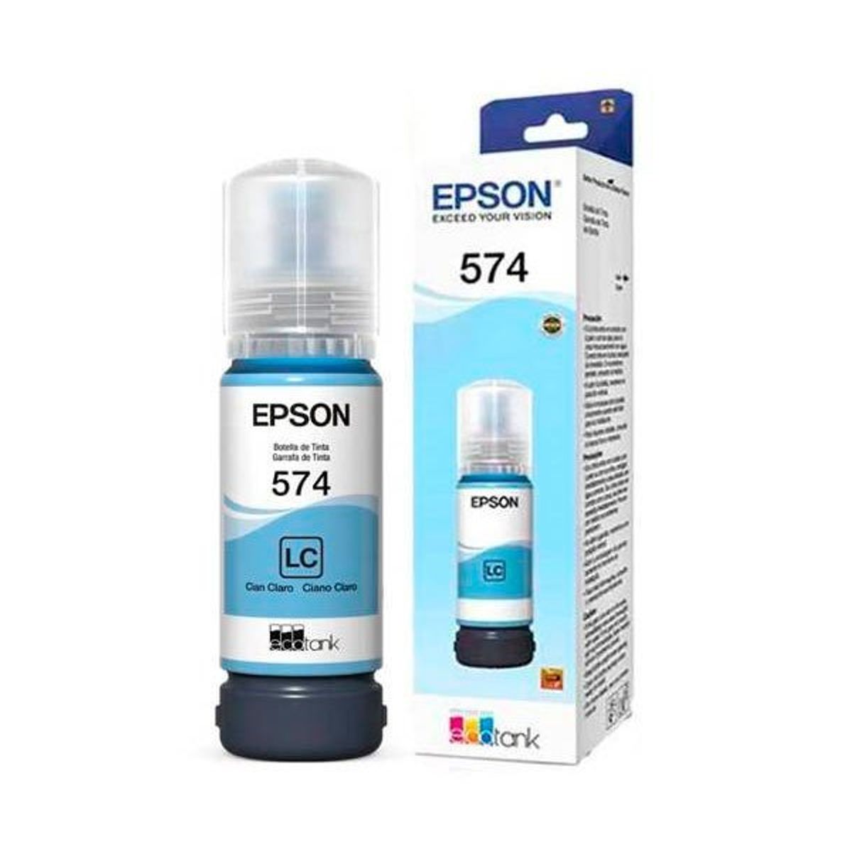 EPSON - TINTA EPSON T574520 CYAN LITH P L8050 L18050
