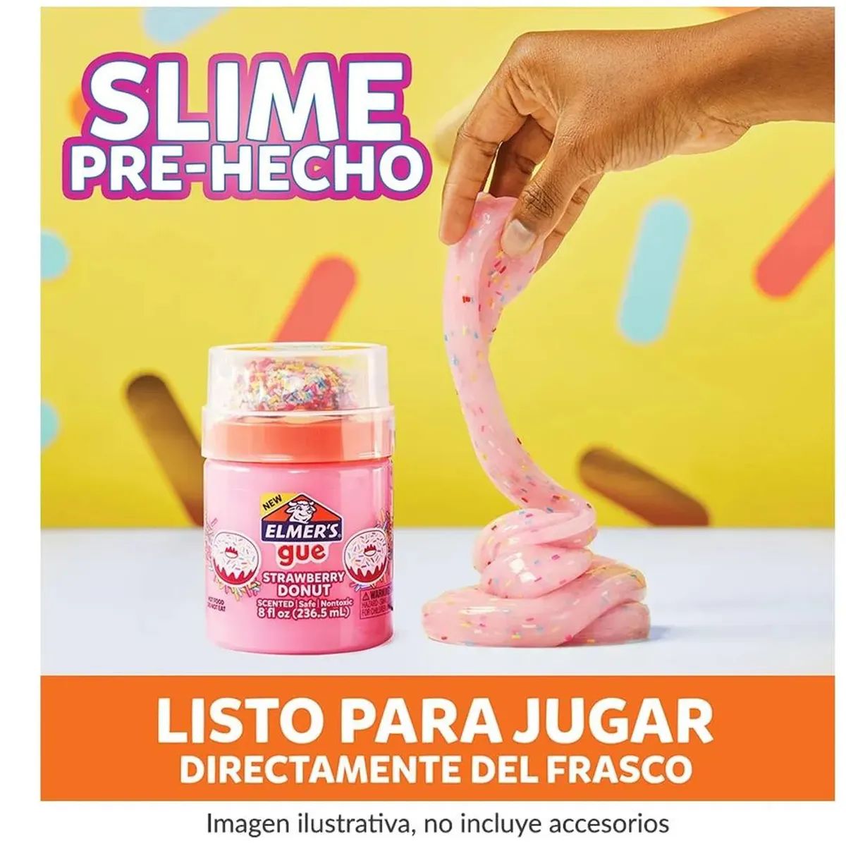 ELMERS - Slime Elmer’s Strawberry Donut con Aroma 326.5 ml – 2194460
