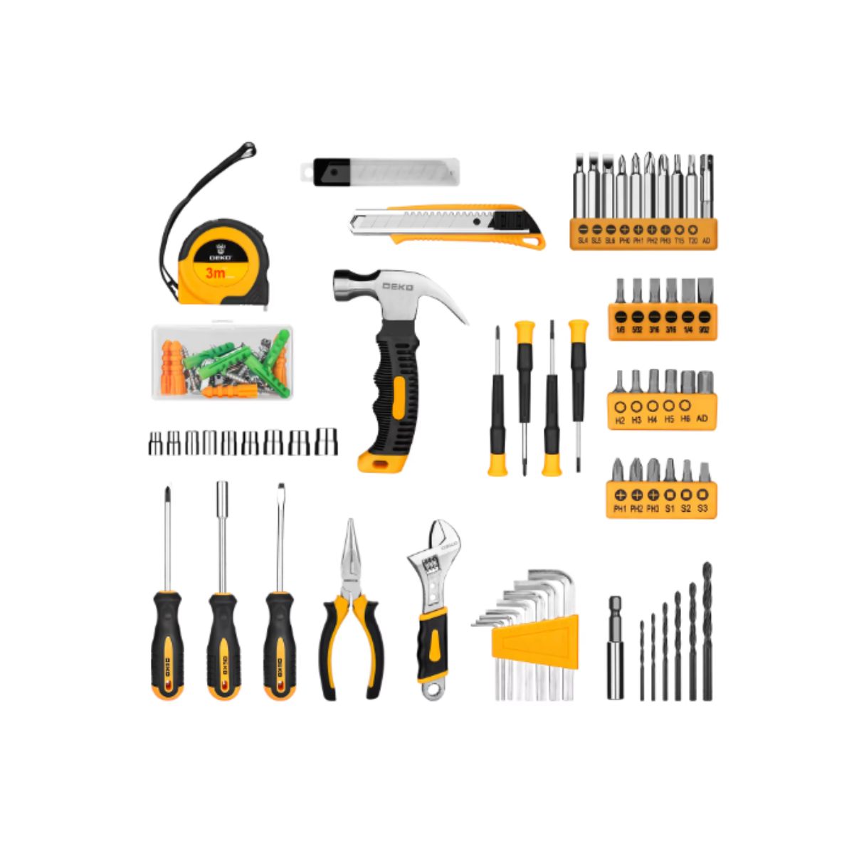 GENERICO - SET DE DESTORNILLADOR CON HERRAMIENTAS