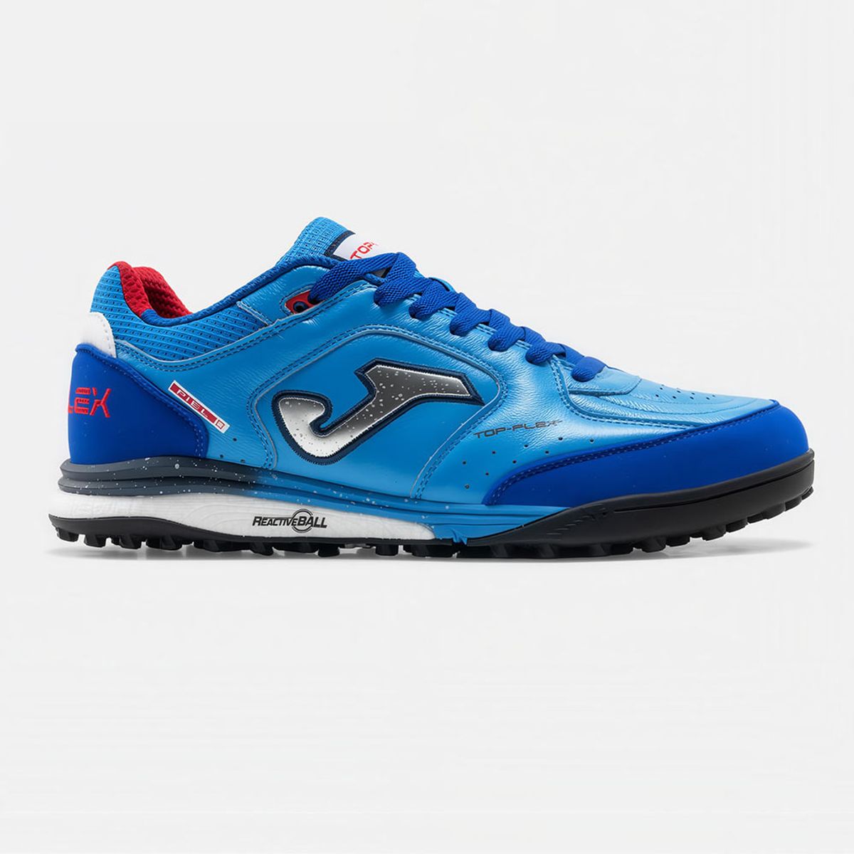 JOMA - Zapatillas Futbol Top Flex Rebound 2605 TF Celeste Azul Royal