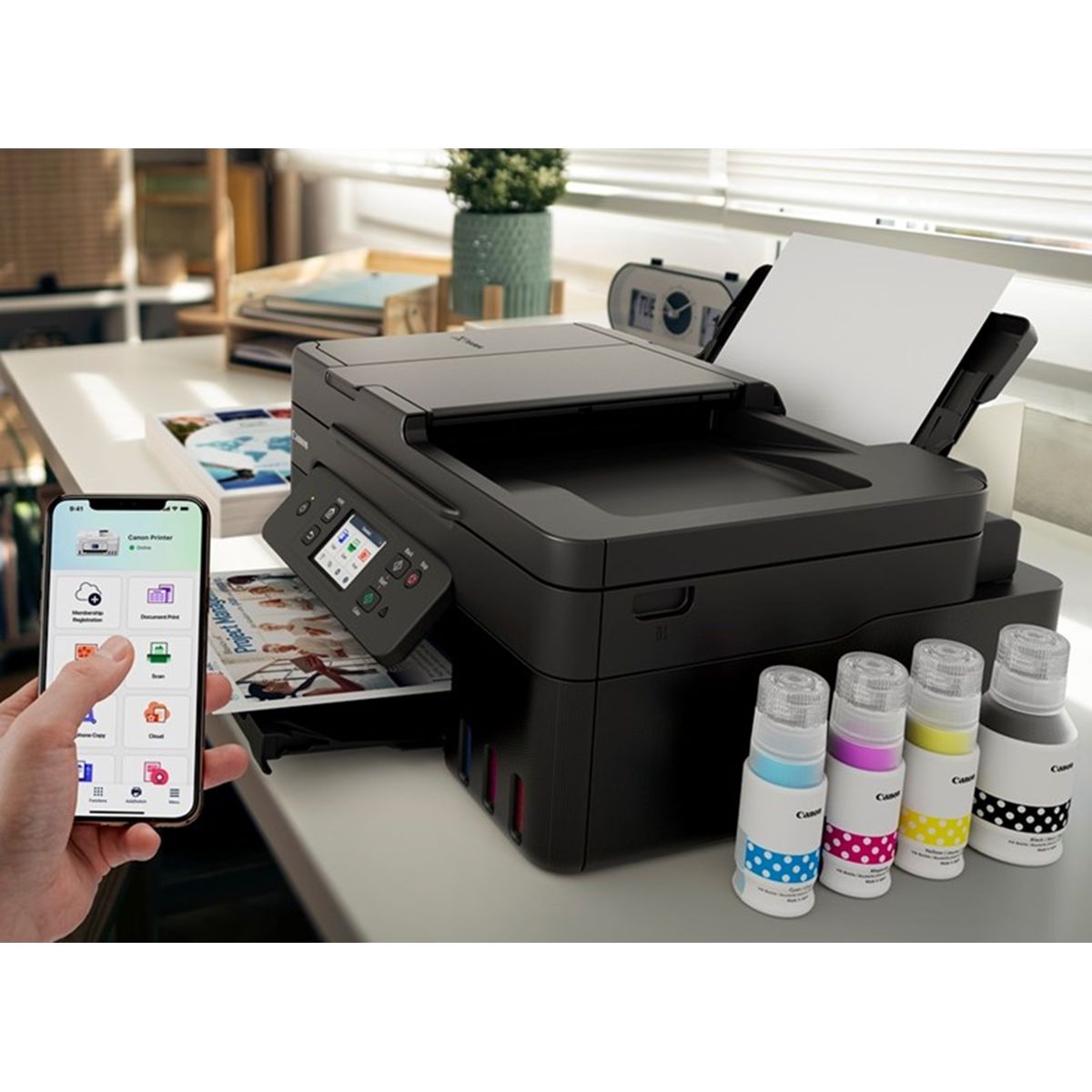 CANON - Impresora Multifuncional Canon PIXMA G4180 WIFI DUPLEX ADF