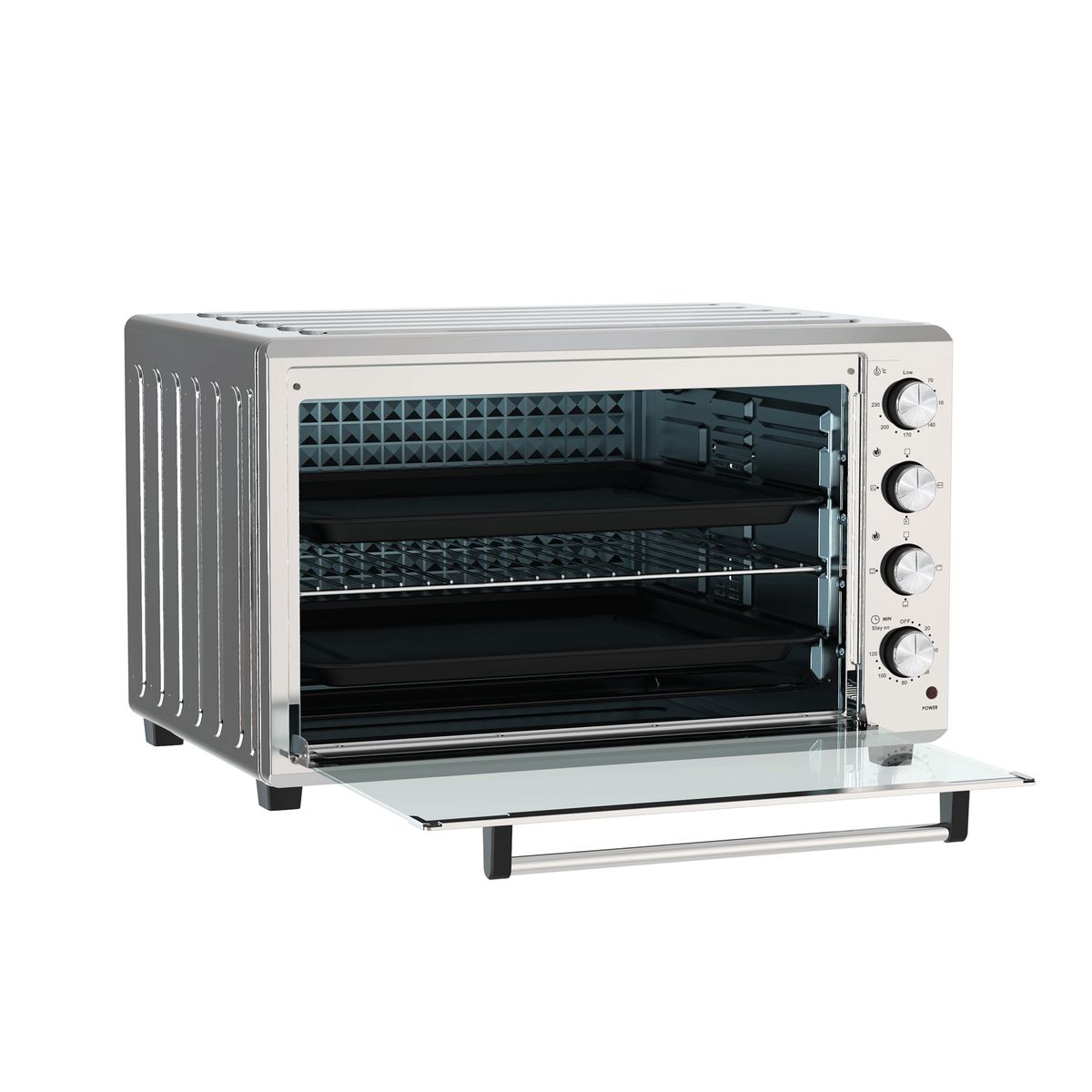 IMACO - Horno eléctrico 100 litros C/rosticero HEB100R Imaco