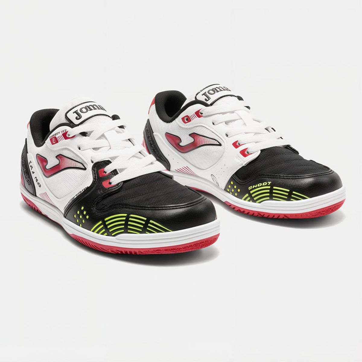 Joma - Zapatillas Futbol Sala Max Jr 2602 IN Blanco Negro