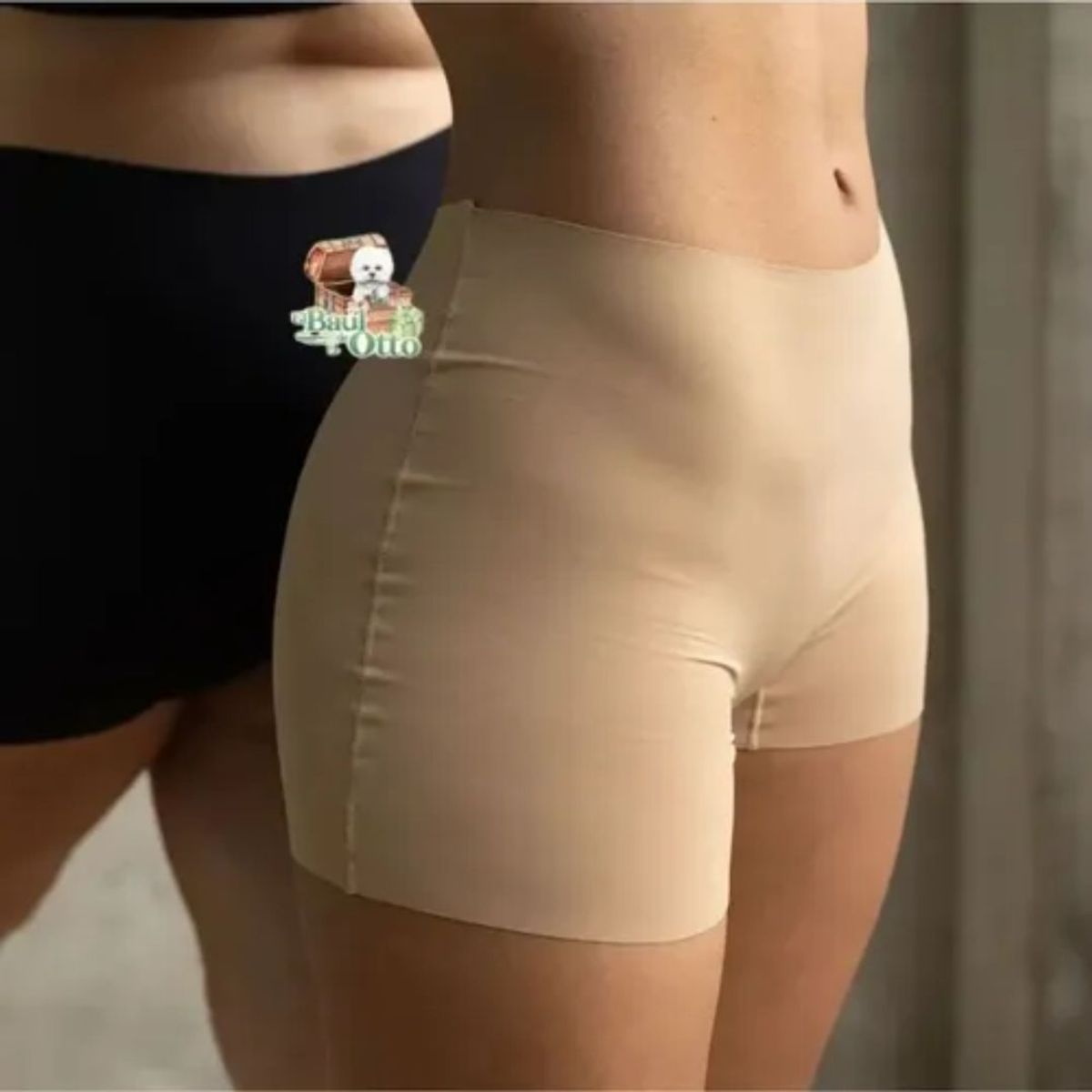 GENERICO - Boxer / short  Invisible sin costura Calzon silicona en pretina Invisible