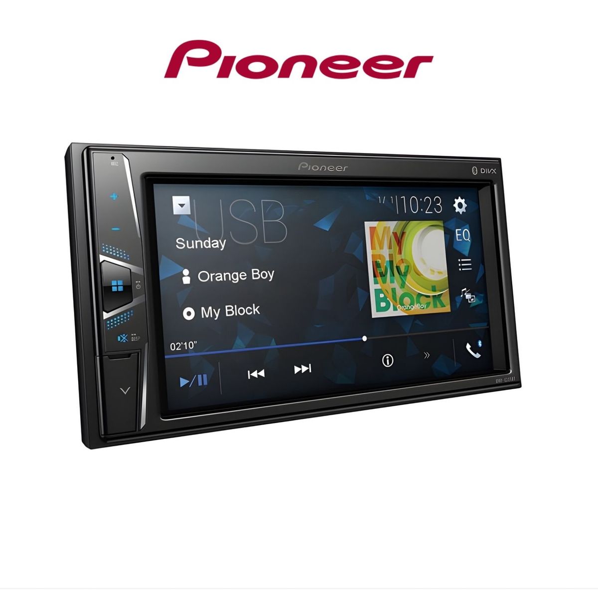 PIONEER - Pantalla Tactil Pioneer 6.2″ con Bluetooth y Control Remoto DMH-G225BT