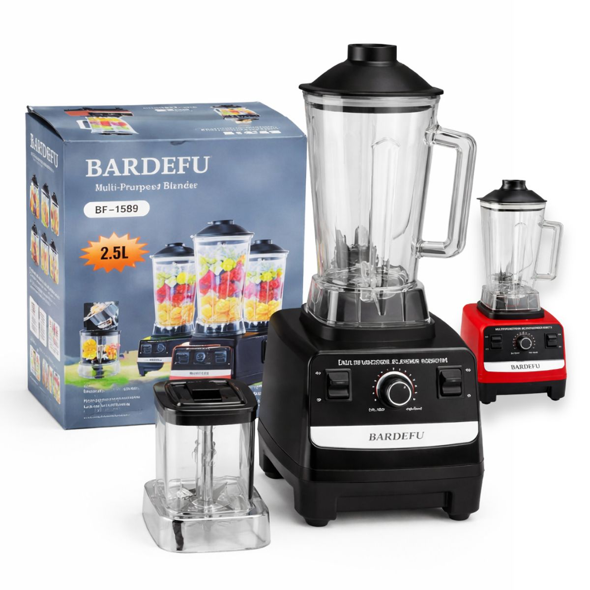 INSPIRA MARKET - Licuadora Eléctrica 2.5L Multifuncional 750 W