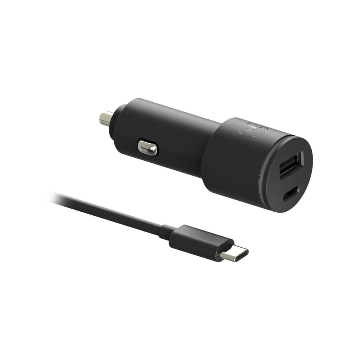 MOTOROLA - CARGADOR PARA AUTO MOTOROLA CHR-0679 45W DOBLE PUERTO P-N CHR-0679
