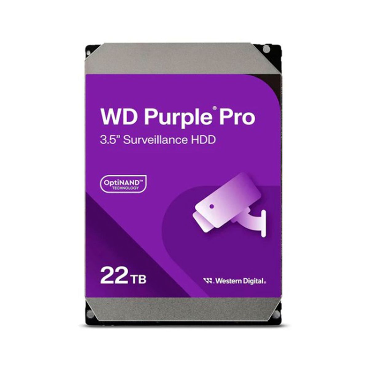 WESTERN DIGITAL - DISCO DURO WD PURPLE PRO 22TB SURVEILLANCE 7200RPM P-N WD221PURP