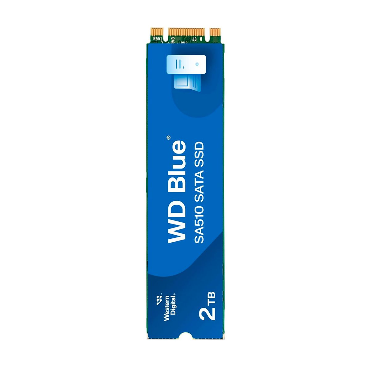 WESTERN DIGITAL - SSD WD BLUE SA510 2TB M.2 2280 LECTURA 560MB-S P-N WDS200T3B0B