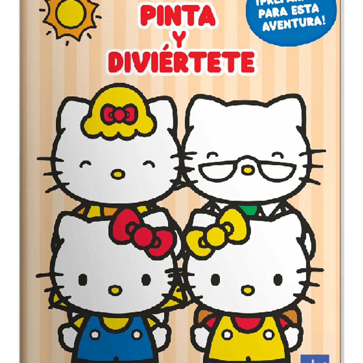 SANRIO - Pack x 2 libros para colorear Hello Kitty