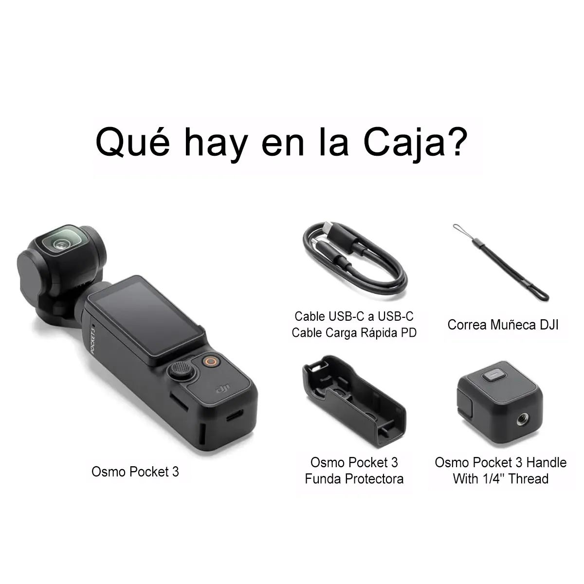 DJI - Osmo Pocket 3 Camara de Accion