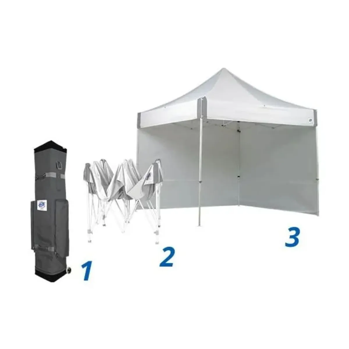 Toldo Plegable 3X3 Profesional Carpa Exterior Impermeable Estructura Resistente Portátil, marca GENERICO - Foto Principal