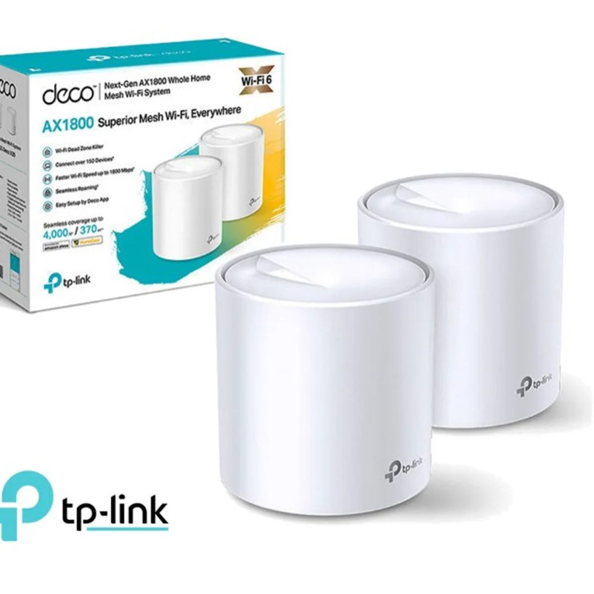 TP LINK - Tp-Link Deco X20 2 Pack Mesh Sistema Wifi 6 AX1800
