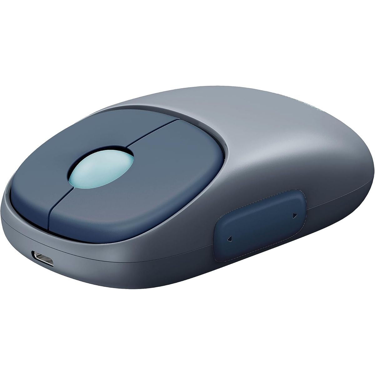 Mouse Ugreen Fun+ inalambrico Recargable Tipo C - MU102 - Azul, marca UGREEN - Foto Principal