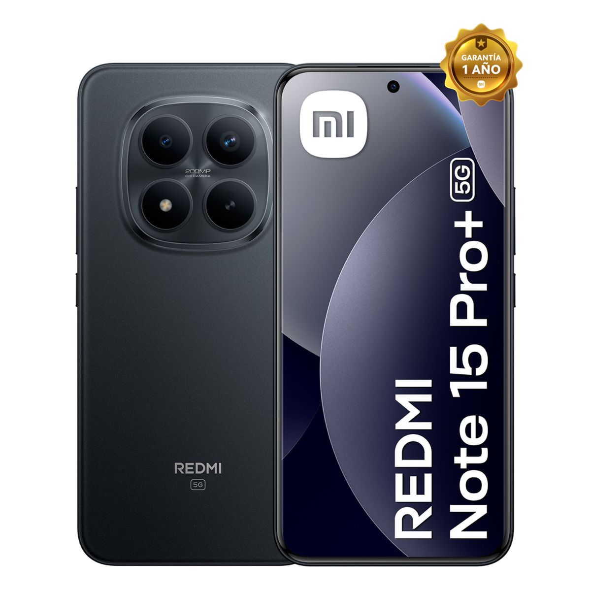 XIAOMI - Celular 5G Redmi Note 15 Pro+ 512GB 12GB RAM Negro