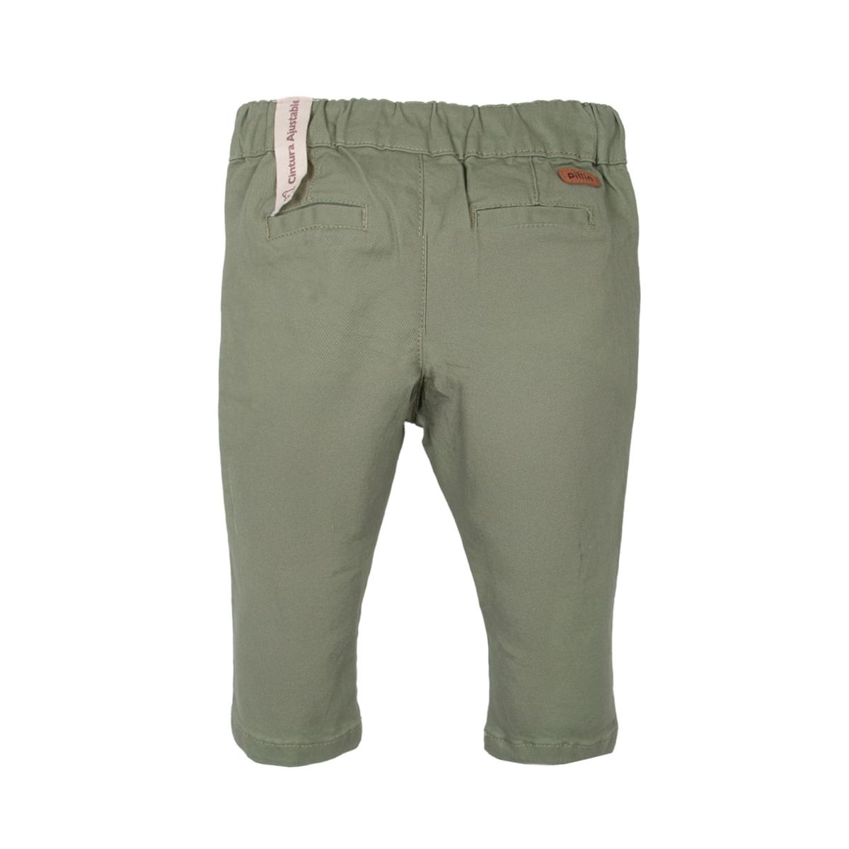 Pillin - Pantalón Bebé Niño Verde TALLA 18M
