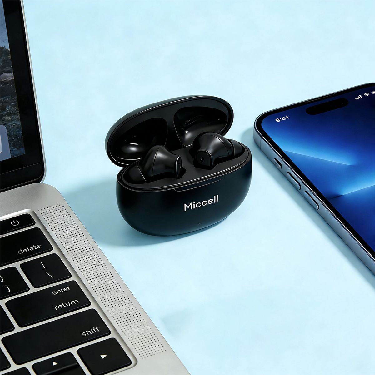 Miccell Audífonos Inalámbricos In-Ear TWS para Música y Llamadas ...