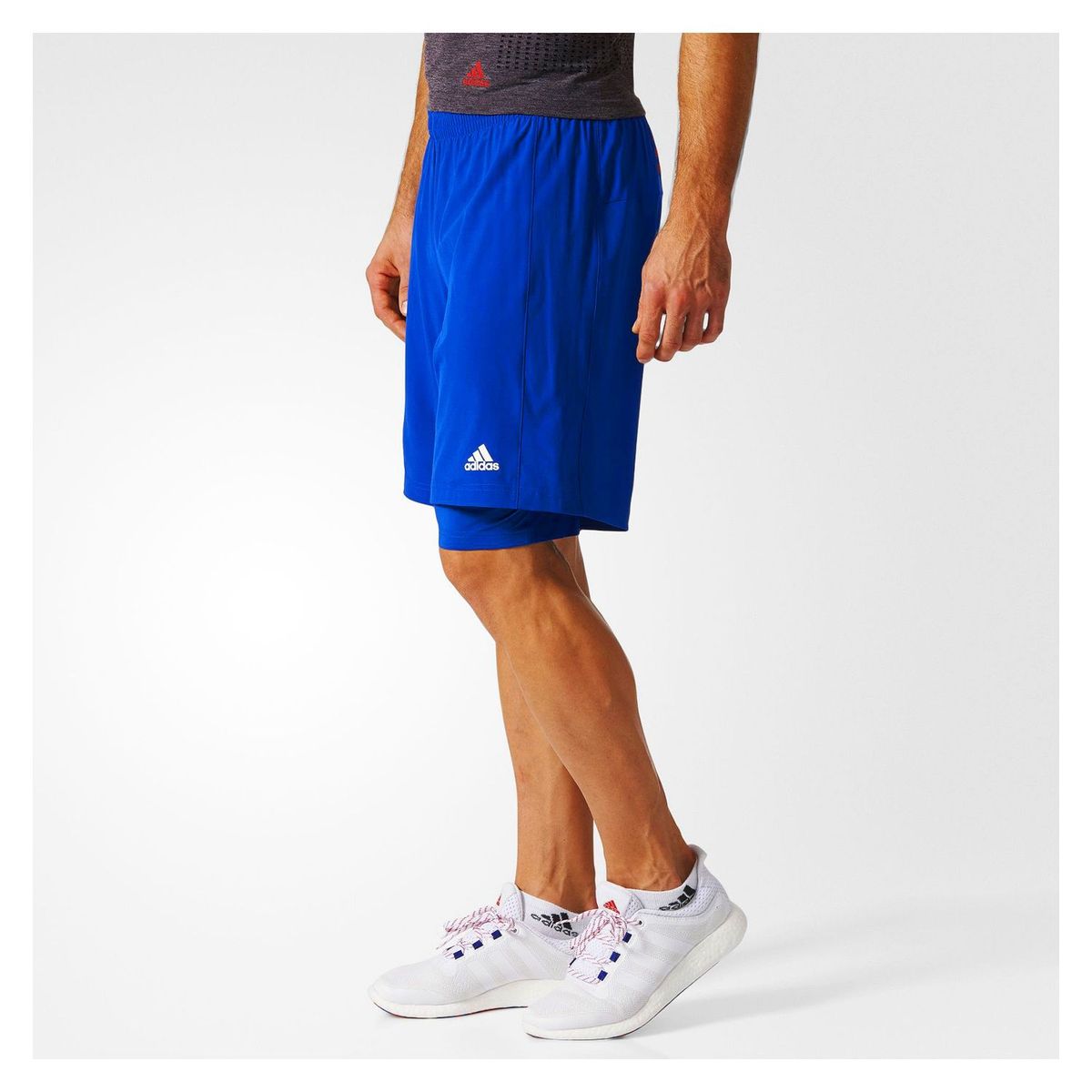 ADIDAS - Short 1/4 de Running Aktiv 2 en 1