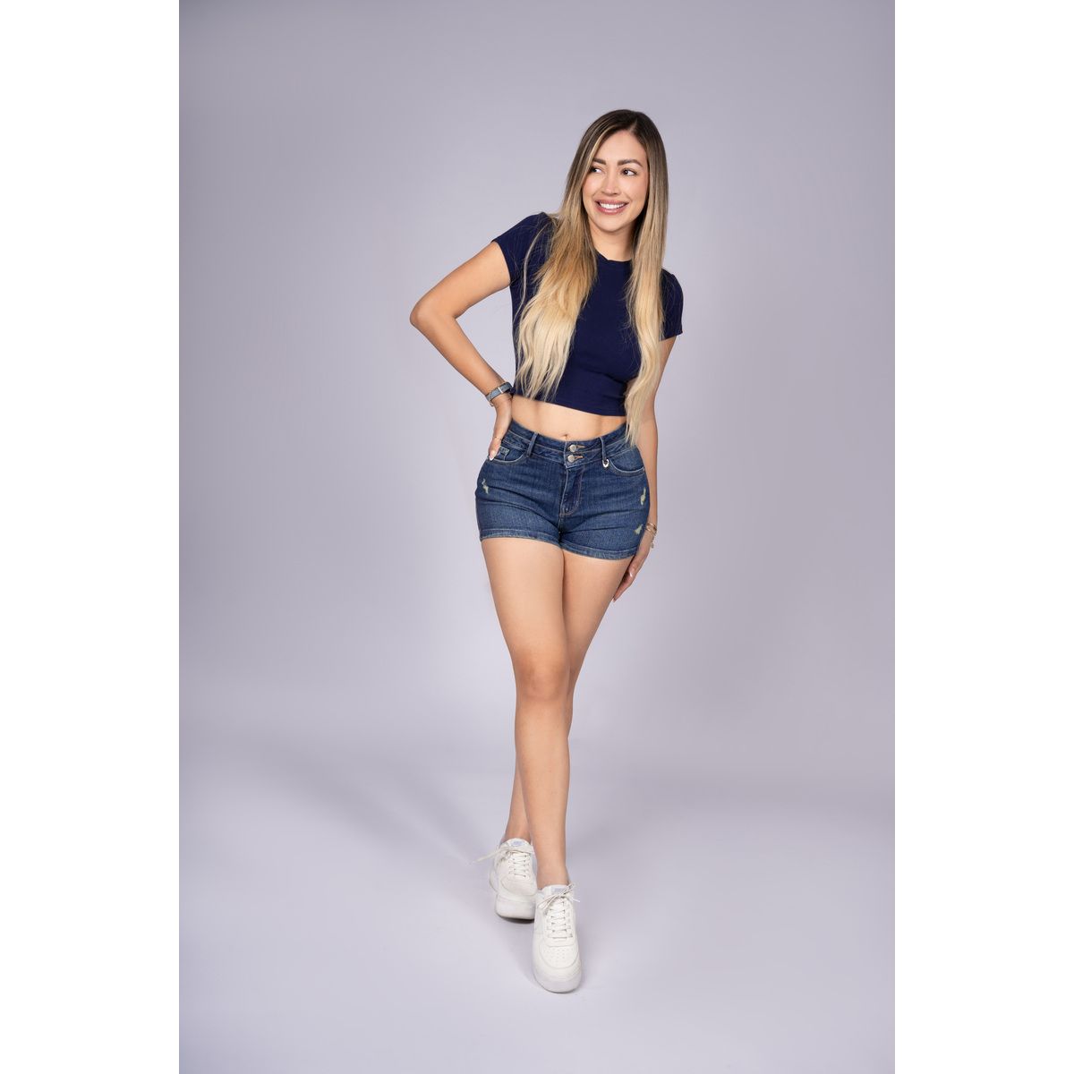 SASSARI - SHORT JEANS BRISA MARCA SASSARI