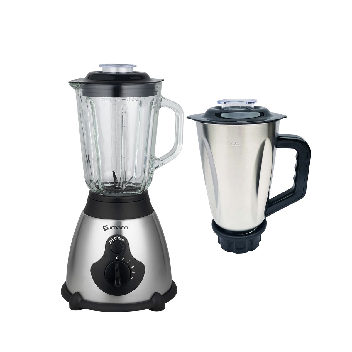 Imaco - Licuadora BLS509 + Regalo Vaso coctelero de acero Imaco