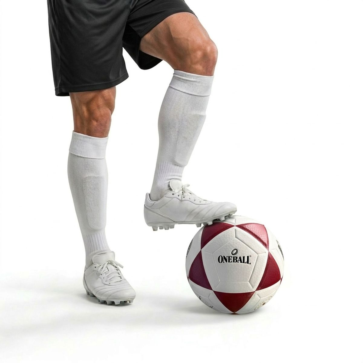 ONEBALL - PELOTA DE FÚTBOL N°5 - ONEBALL OP-5 - WHITE RED