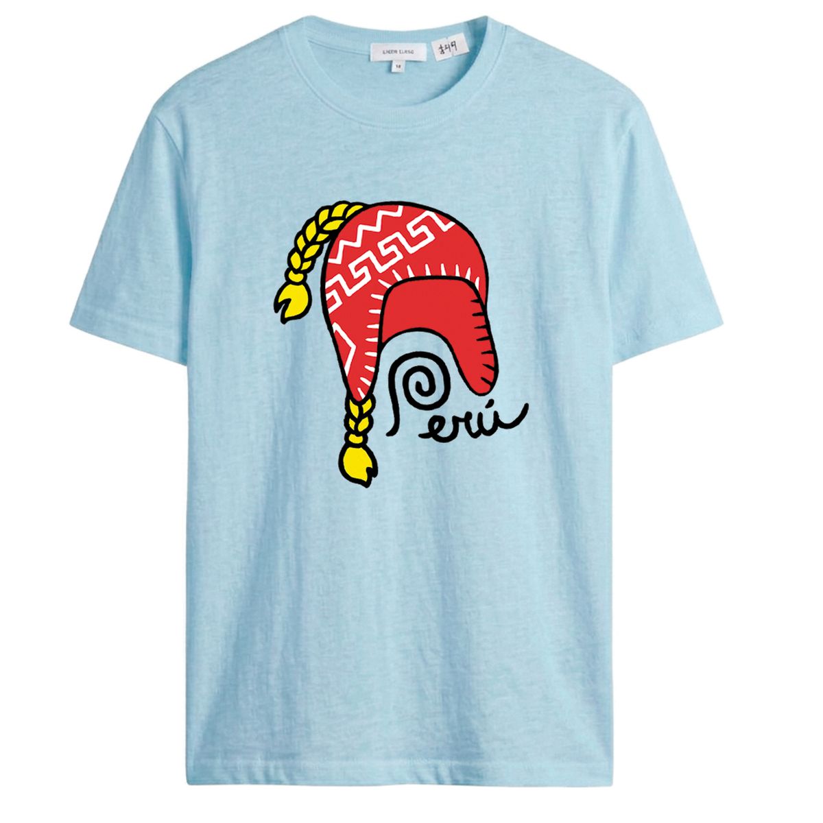 NACIONAL - Polo Cuello Redondo Algodon  - Modelo P003 CHULLO PERU