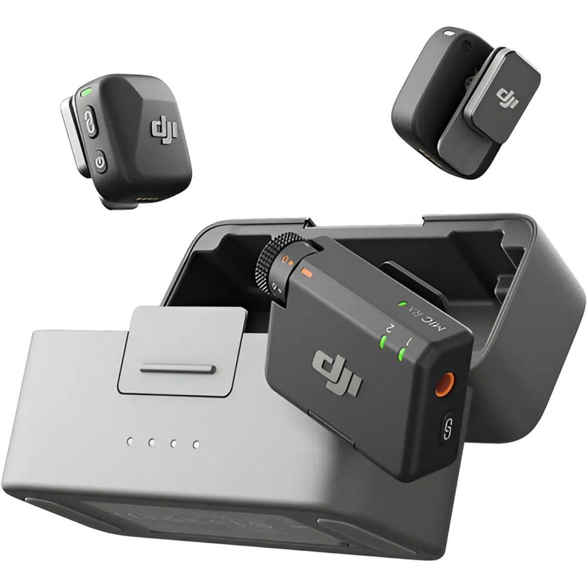 DJI - DJI Mic Mini (2 TX + 1 RX + estuche de carga)